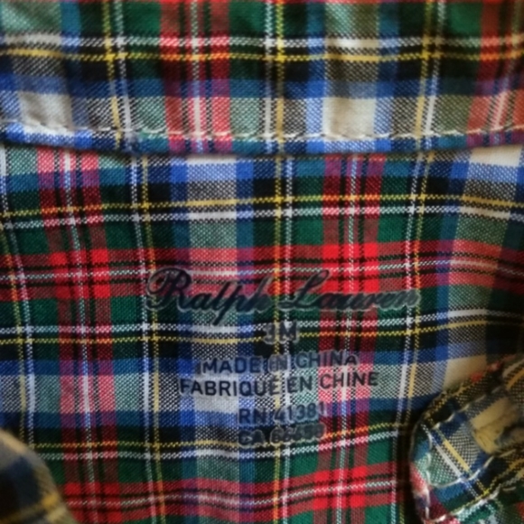 SOLD!! Ralph Lauren Button Up - Picture 4 of 4